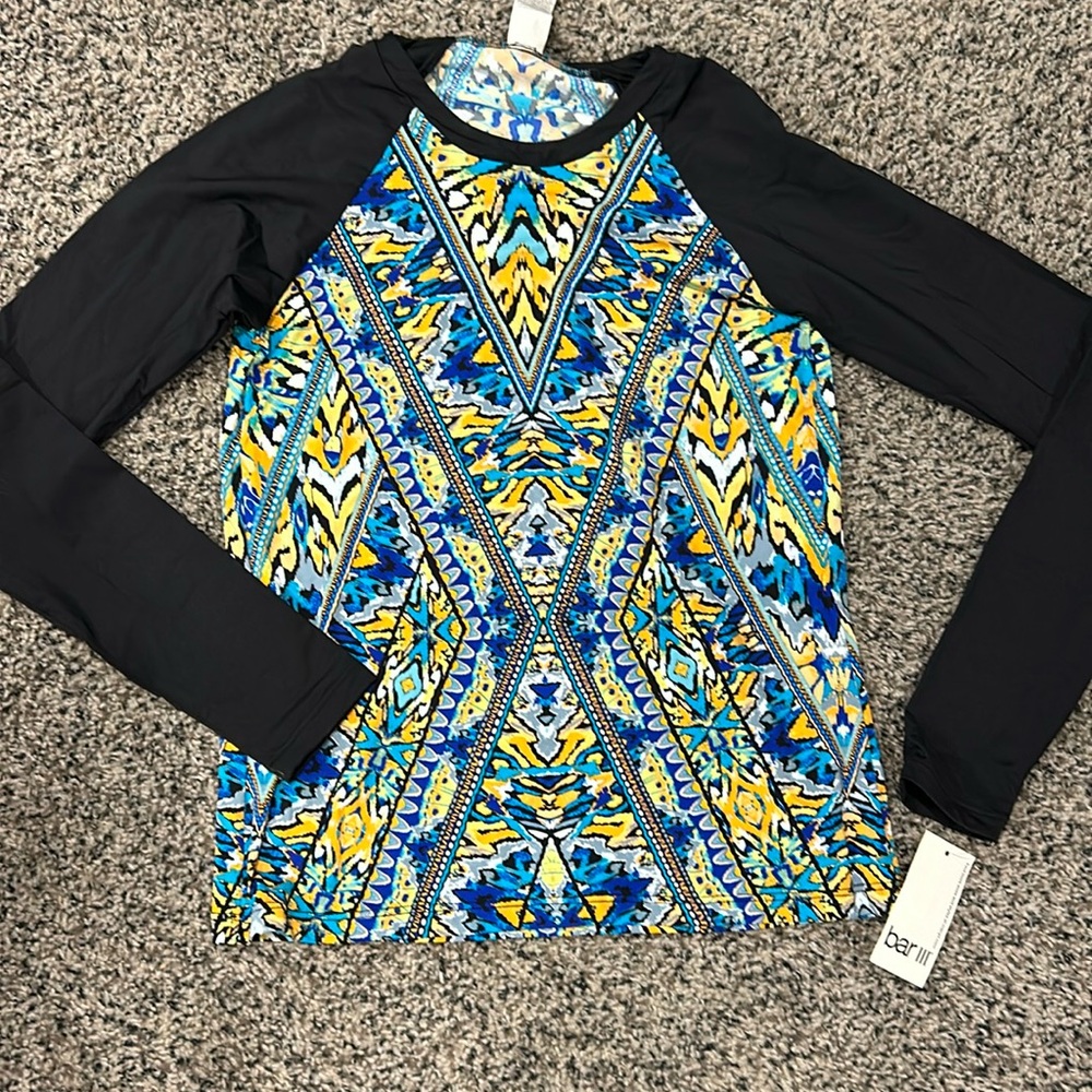 Bar III XS Women’s Swim shirt/Rash guard